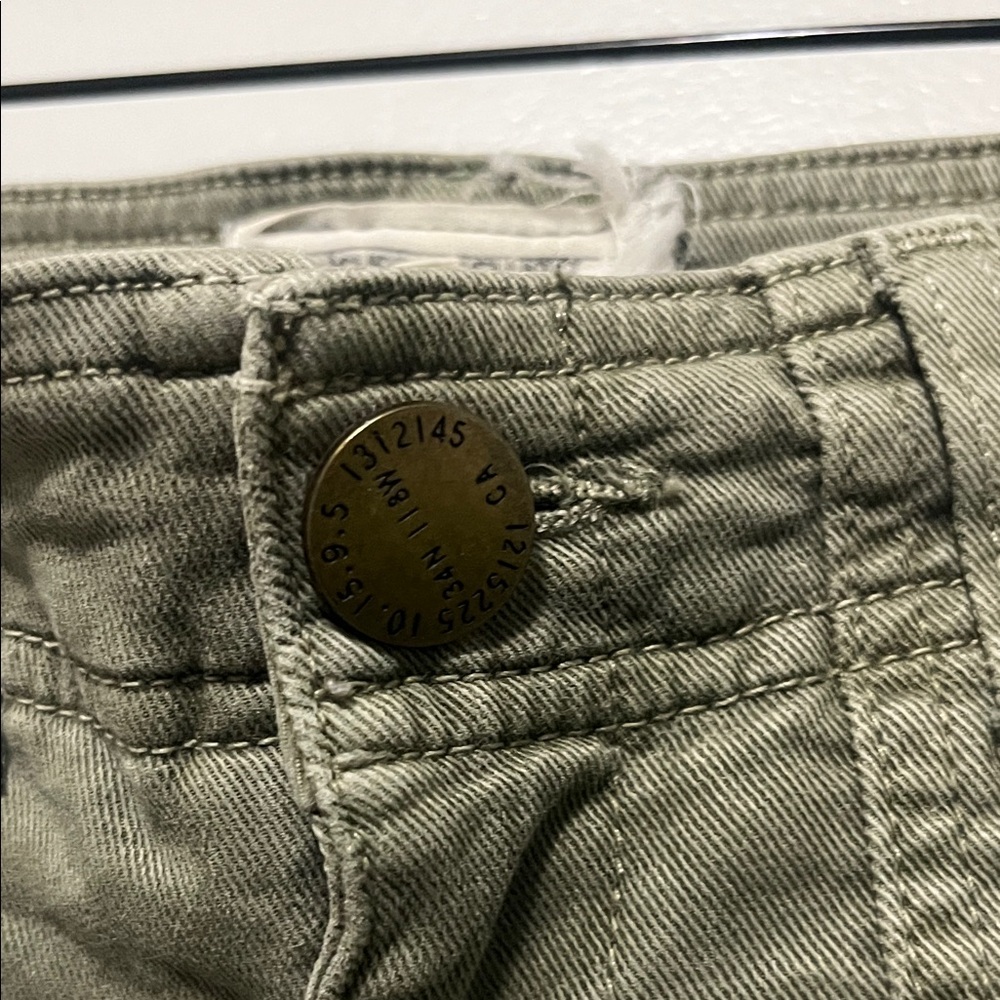 Current/Elliott Olive Skinny Jeans - Picture 3 of 4